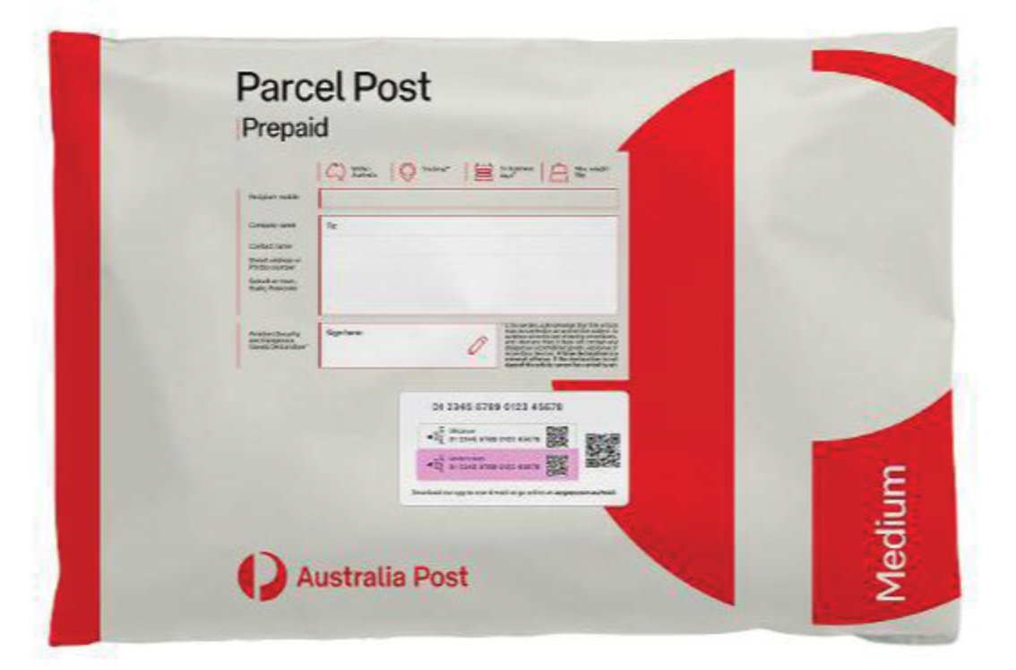 Postage & packaging - Medium Parcel Post up to 5kg