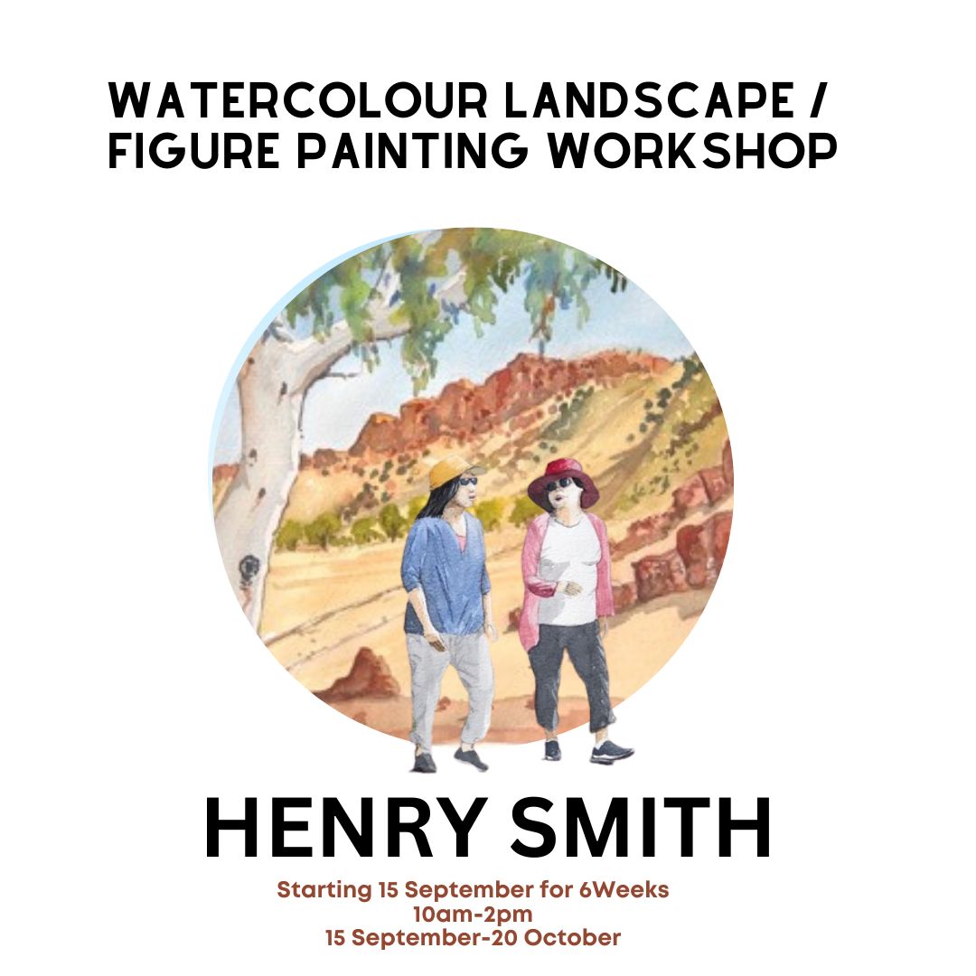 Watercolour landscape painting with Henry Smith; Sunday, 15 September; 10am-2pm for 6 weeks
